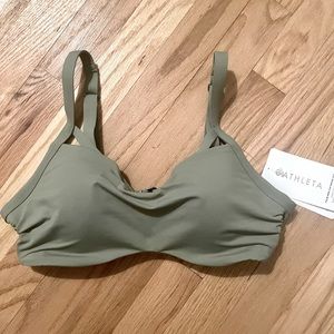 Athleta Palm Bikini Swim Top NWT